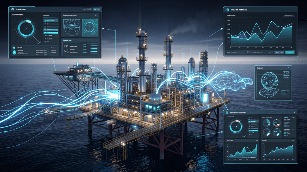 AI in the Oil & Gas Industry: Where Real Value Shows Up for Mid-Size Operators|AI and Business Leverage 封面图