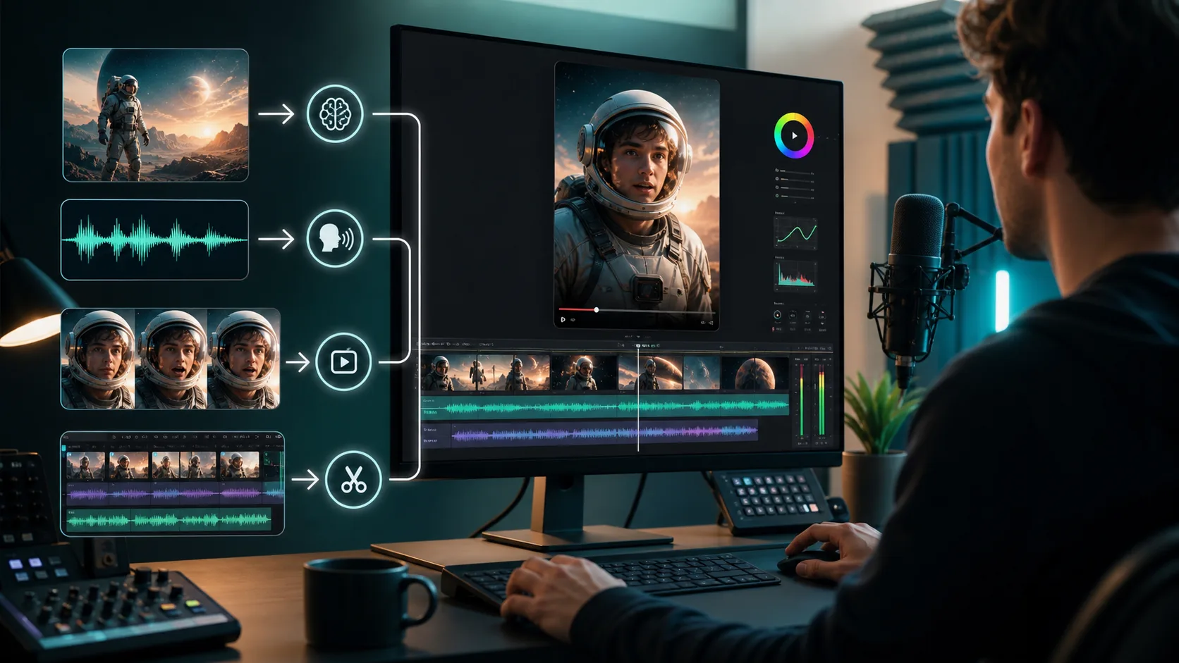 我是怎样用 LTX 2.3、OmniVoice、ChatGPT Image 2 和 CapCut 制作 AI YouTube Shorts|AI 实战指南 封面图