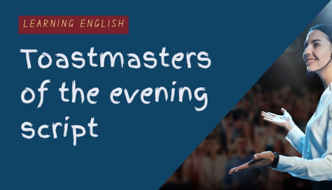 Toastmasters of the evening script-2