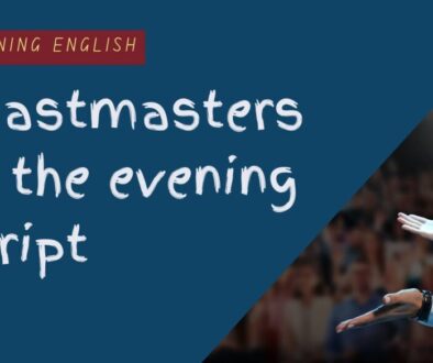 Toastmasters of the evening script-2
